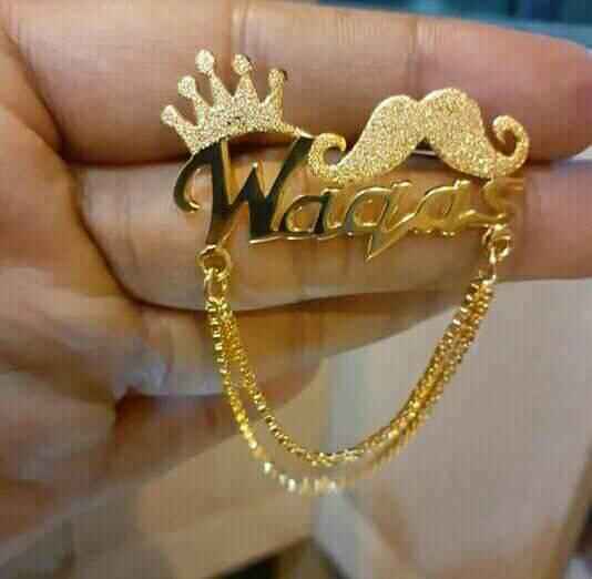 Coat Pin With Your Name